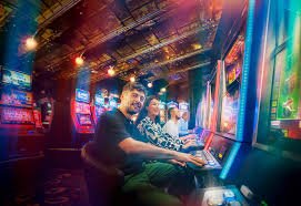 Panel kontrol taruhan dan pengaturan suara di permainan Quickspin